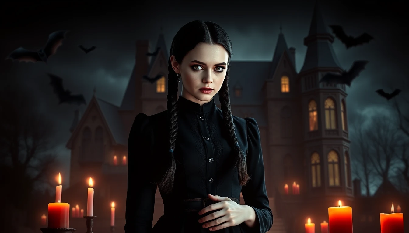 Wednesday Addams HD Wallpaper
