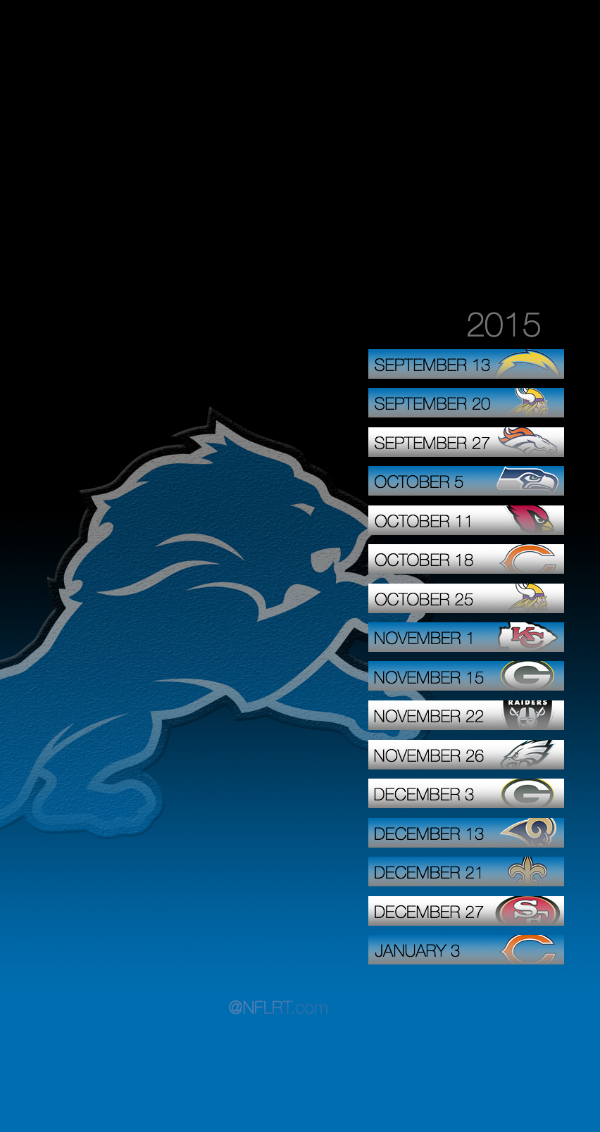 NFL Schedule Wallpapers Page of NFLRT