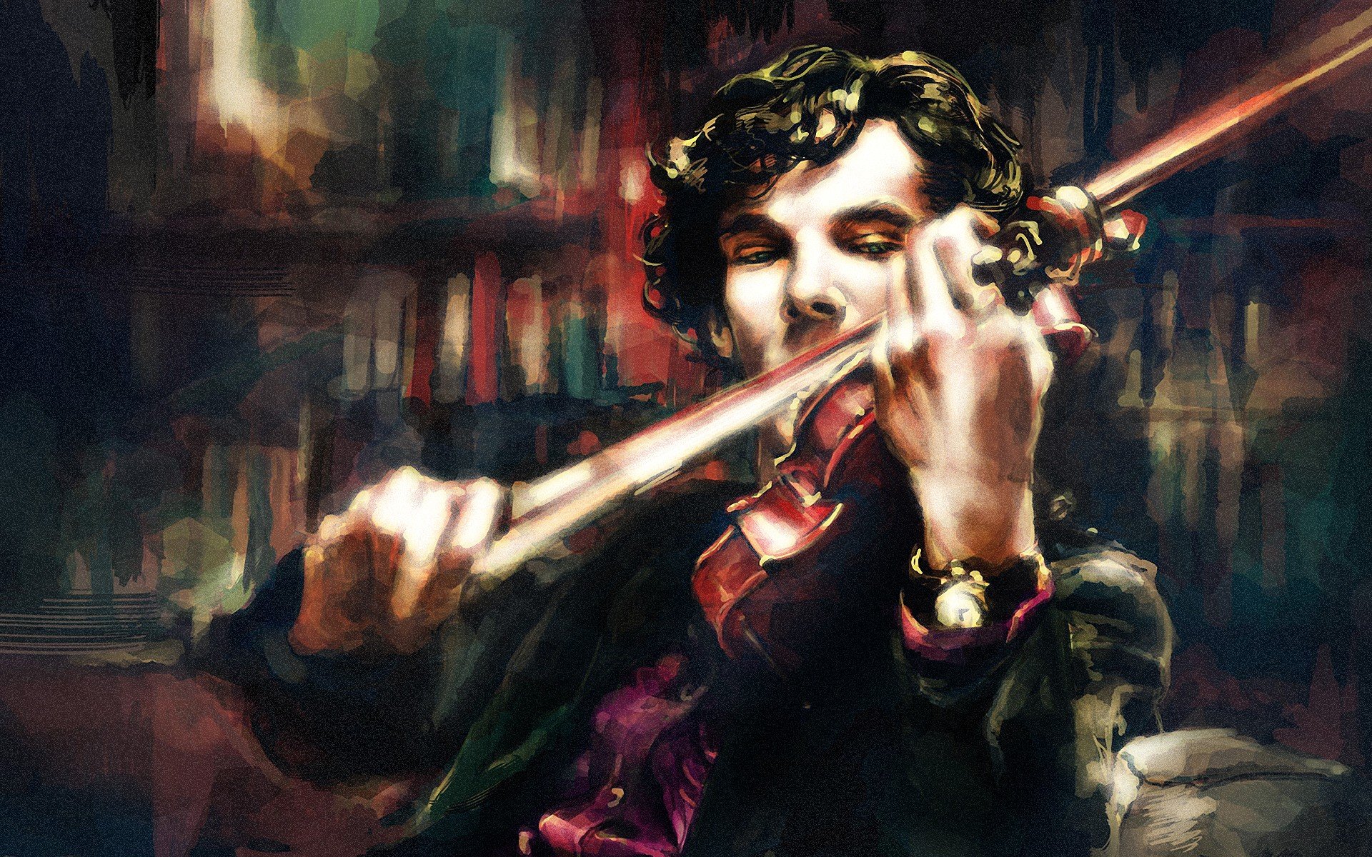 Benedict Cumberbatch Alicexz Violin Sherlock