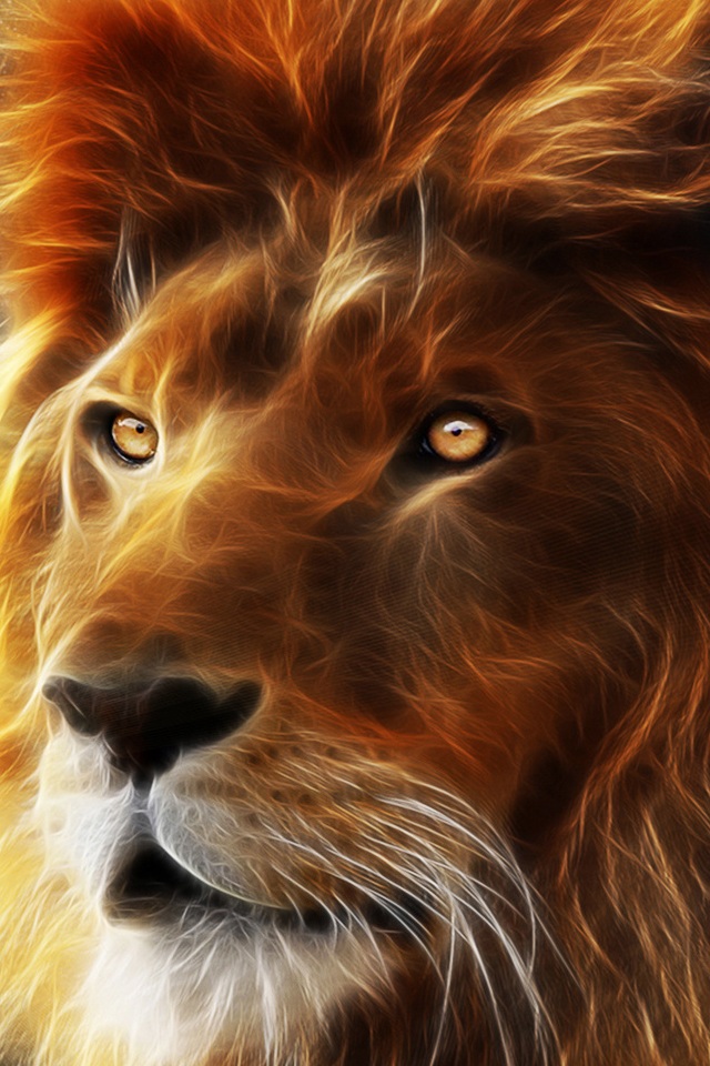 HD 3D Lion King Wallpapers for iPhone 4