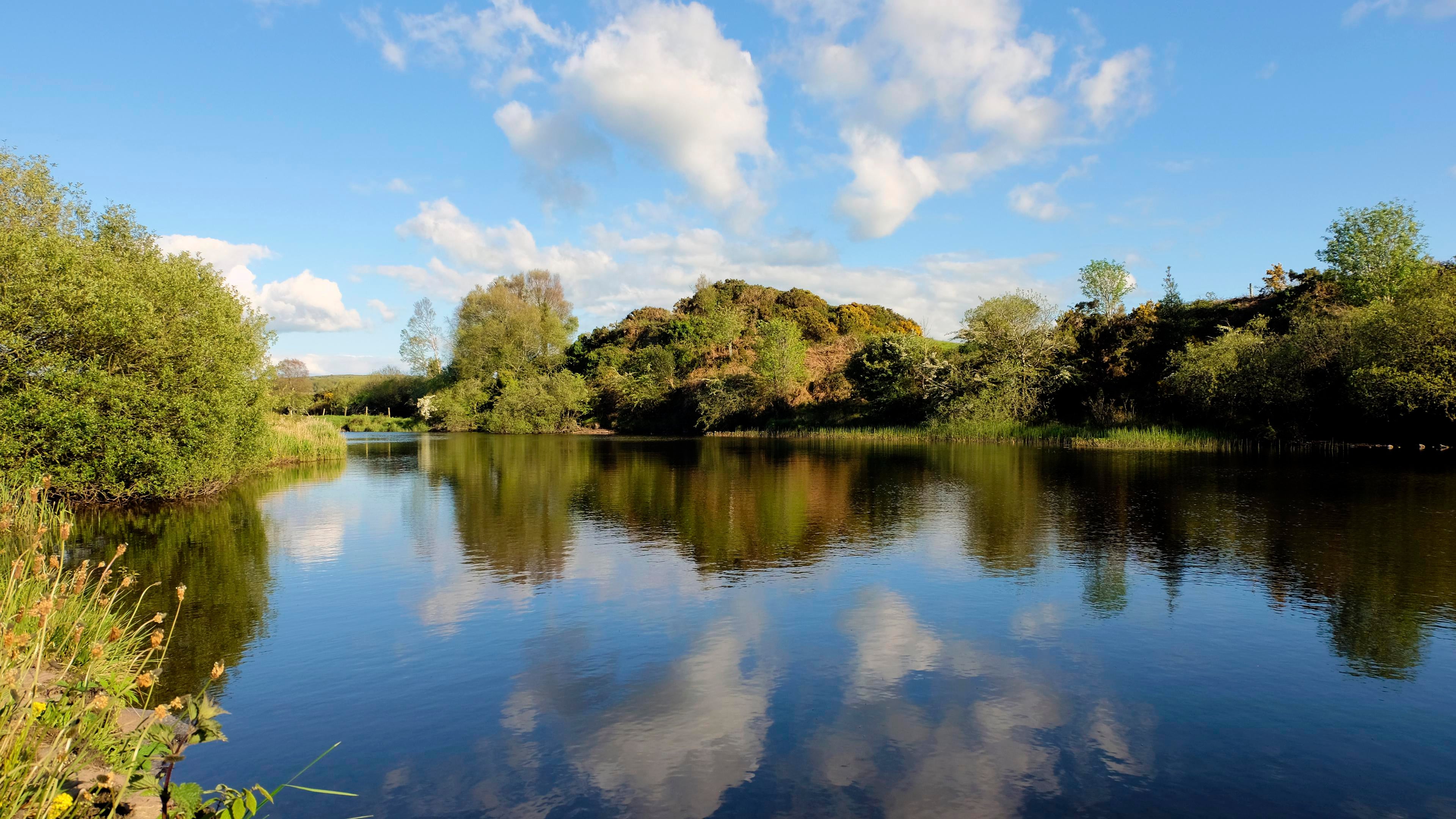 The River Lee County Cork Eire 4k Wallpaper
