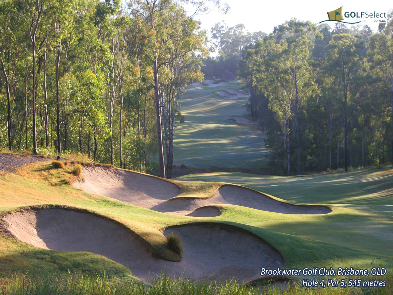 GOLFSelect   Golf Wallpaper   Brookwater Golf Country Club   Hole 4