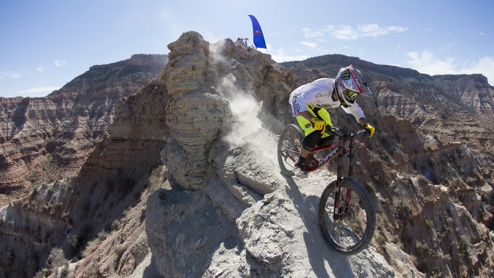 bicycles sports extreme sports Red Bull Red Bull Rampage wallpaper