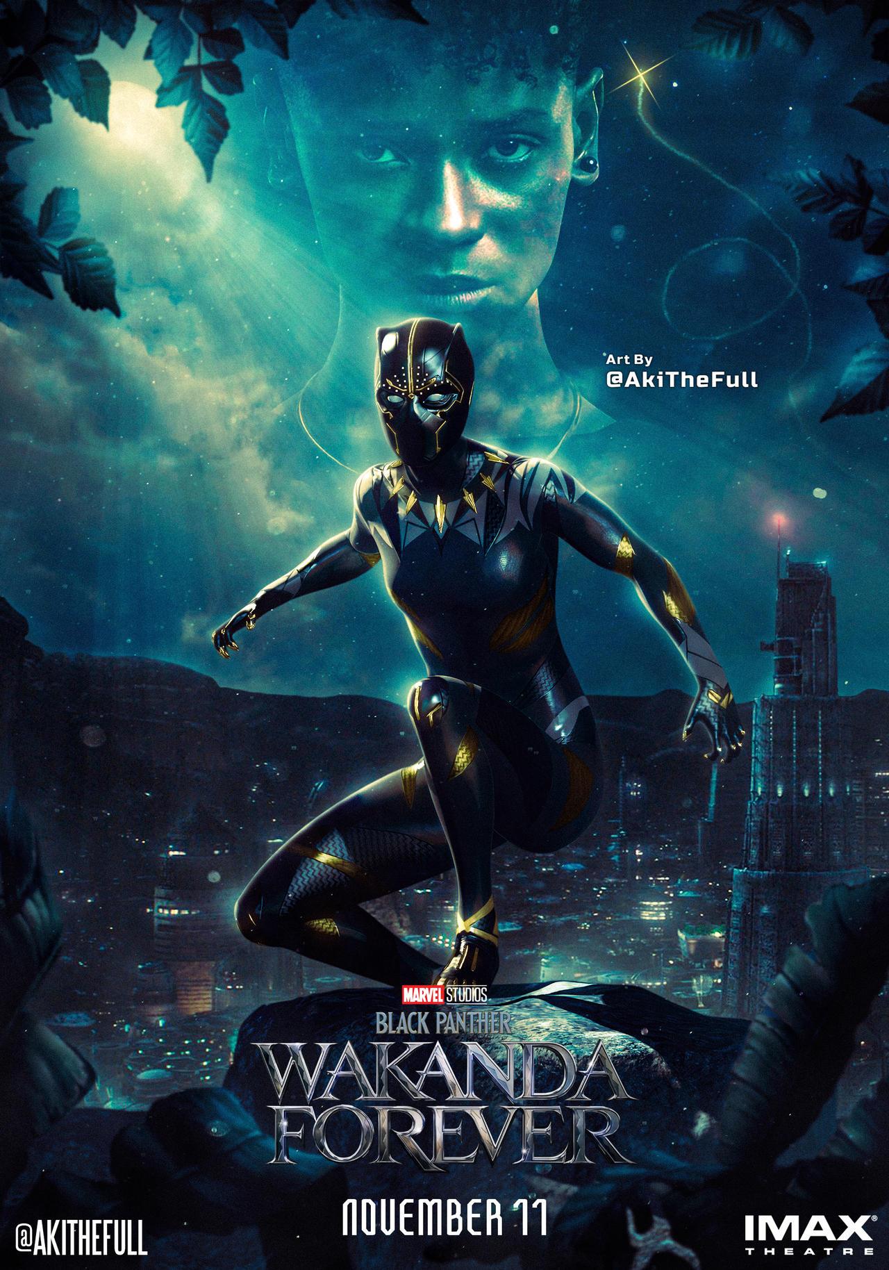 Black Panther Wakanda Forever Shuri Poster By Akithefull