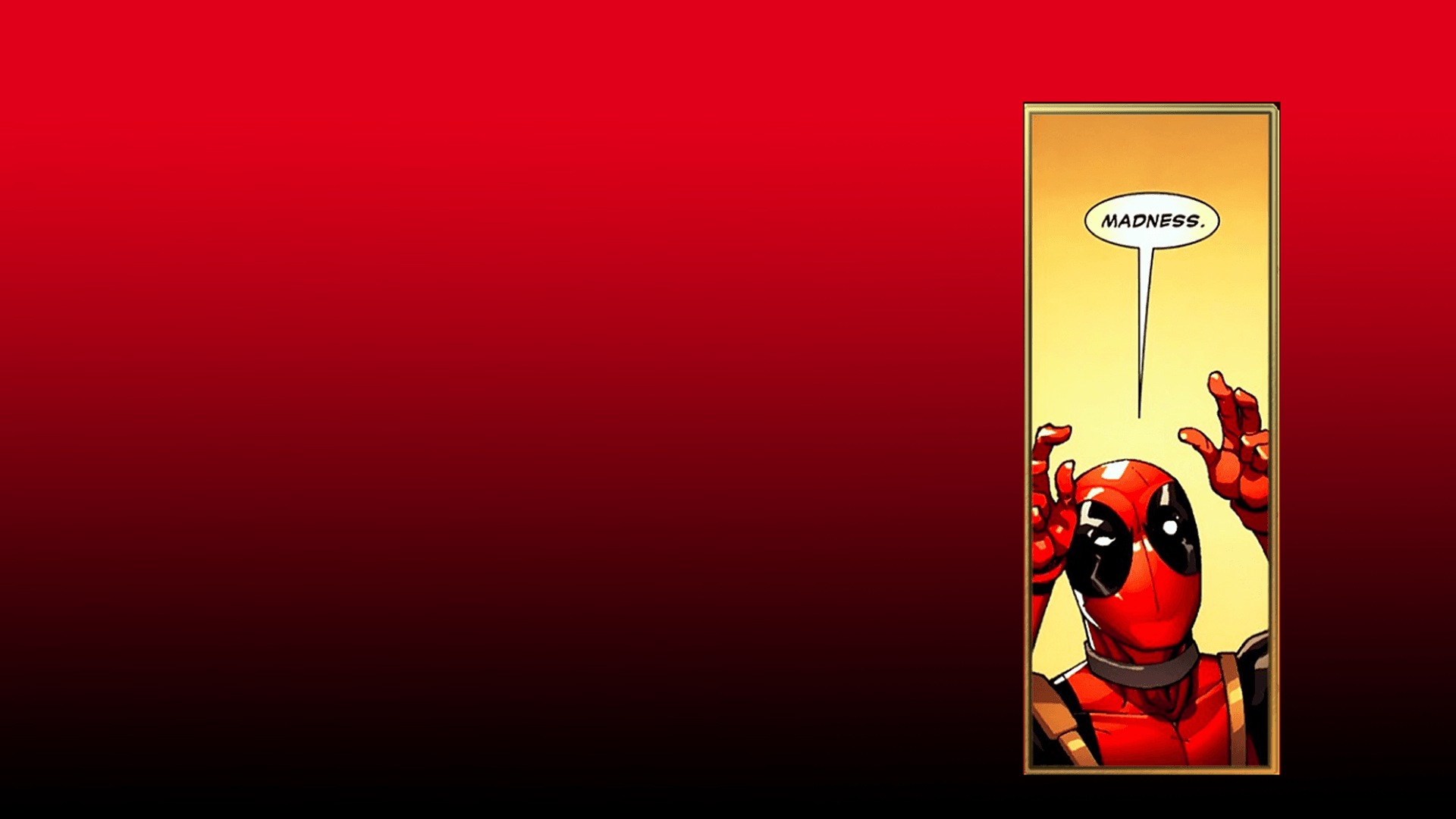 Funny Deadpool Desktop Background HD Wallpaper