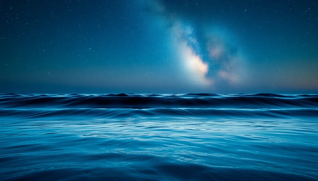 Milky Waves Wallpaper