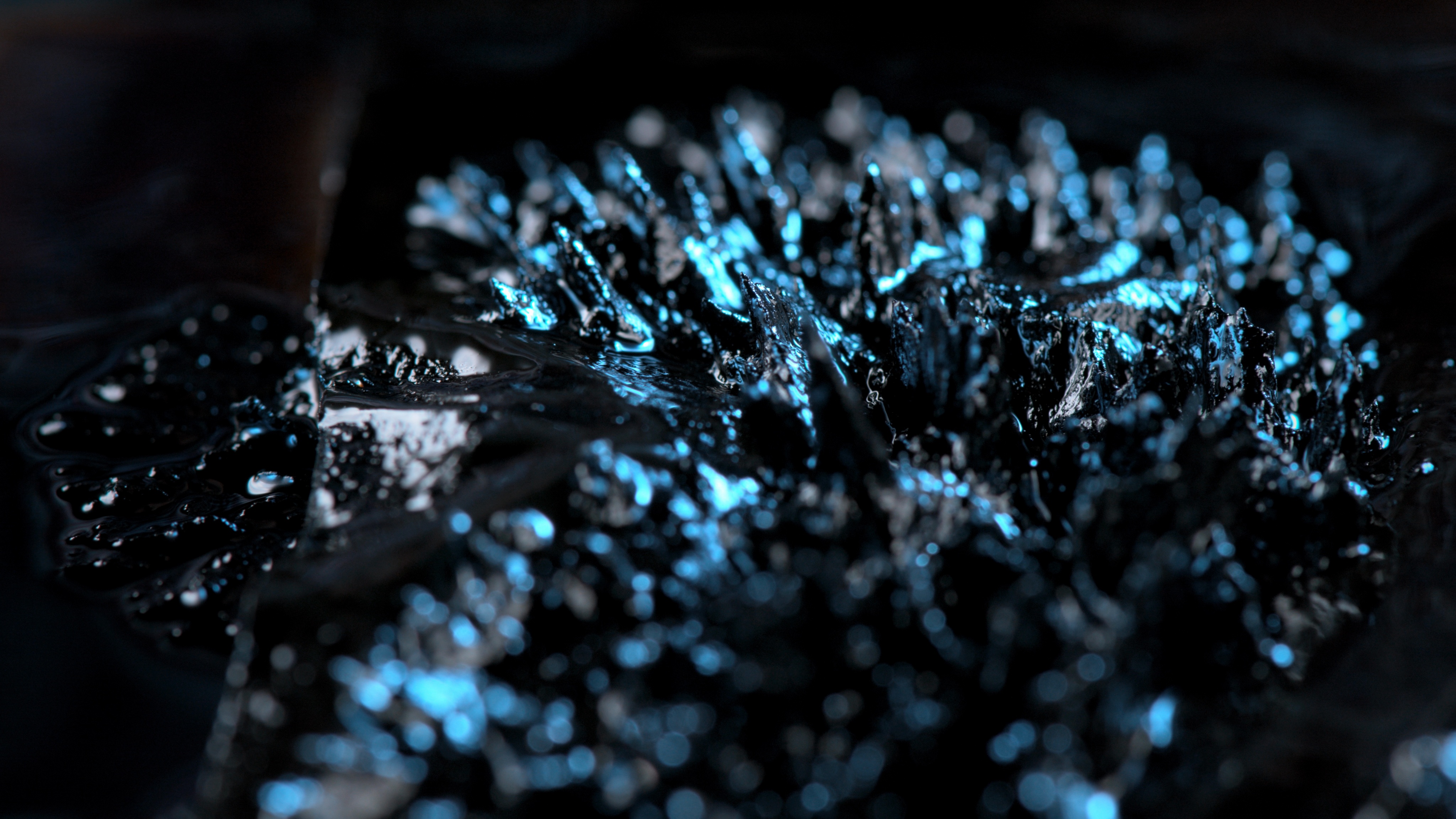 Ferrofluid Background Elements Hi Res Video
