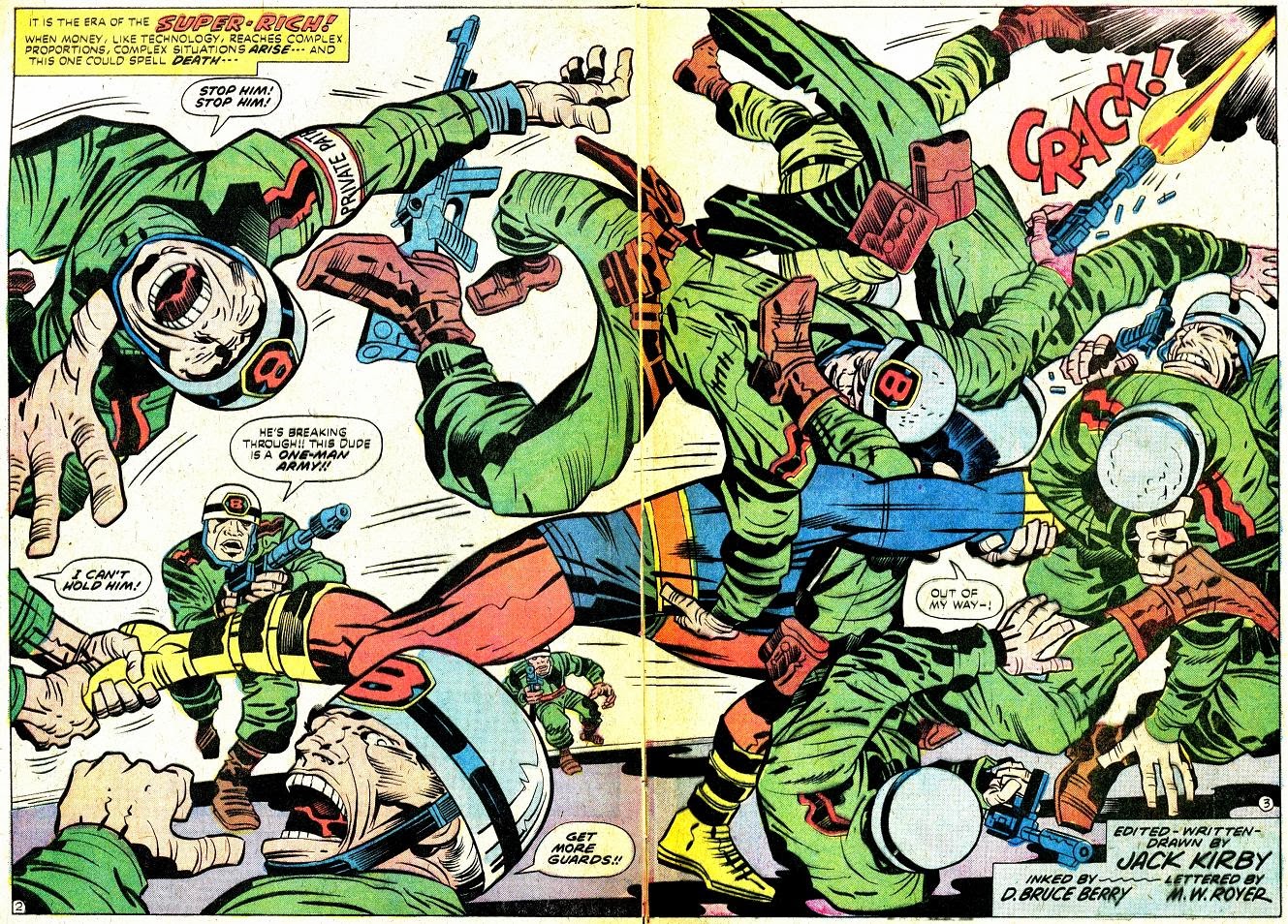 Diversions Of The Groovy Kind Making A Splash Jack Kirby