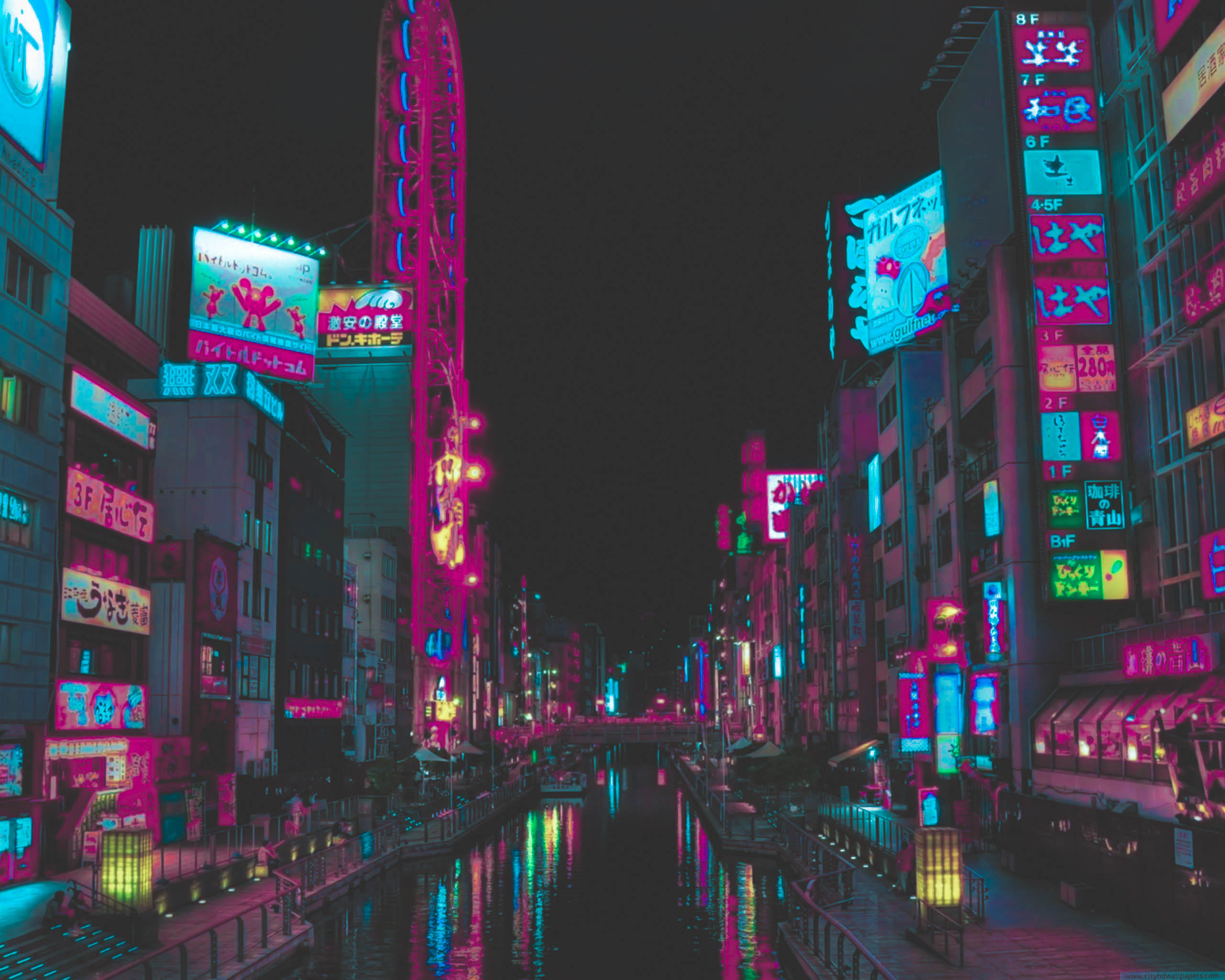 Japanese Neon Wallpaper
