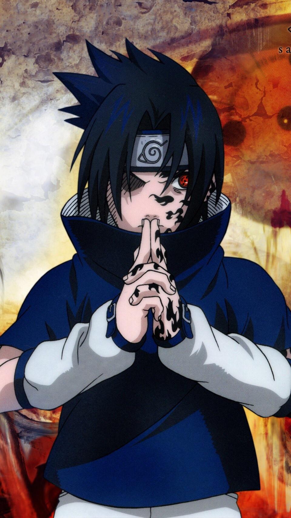 Sasuke Iphone Wallpaper Top Background