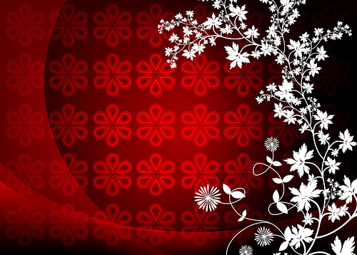 Red Oriental Wallpaper Photo Sharing