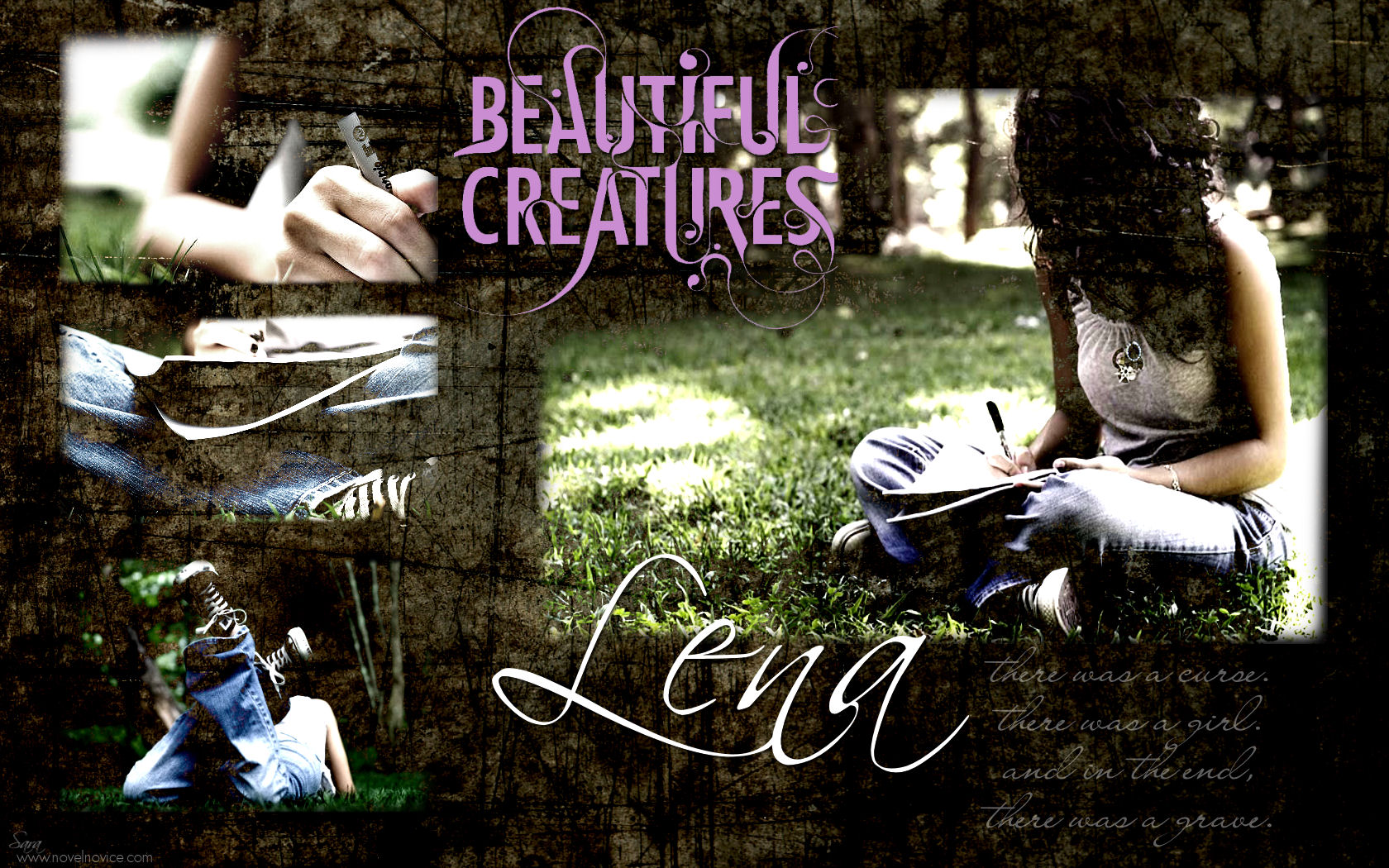 Beautiful Creatures Desktop Wallpaper Featuring Lena Novel