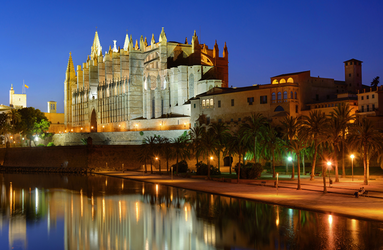 Wallpaper Majorca Mallorca Palace Spain Palma De Canal