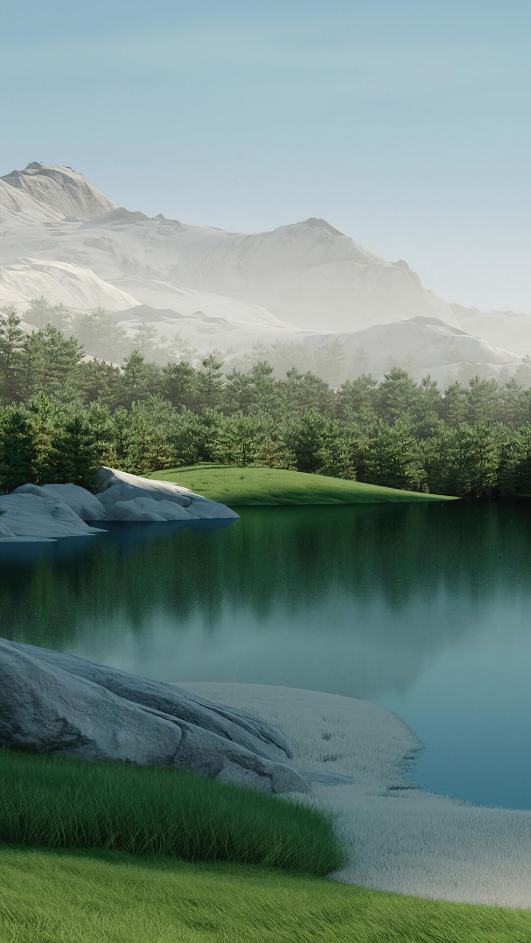 Windows 11 Landscape Scenery 4K Wallpaper iPhone HD Phone 1310h