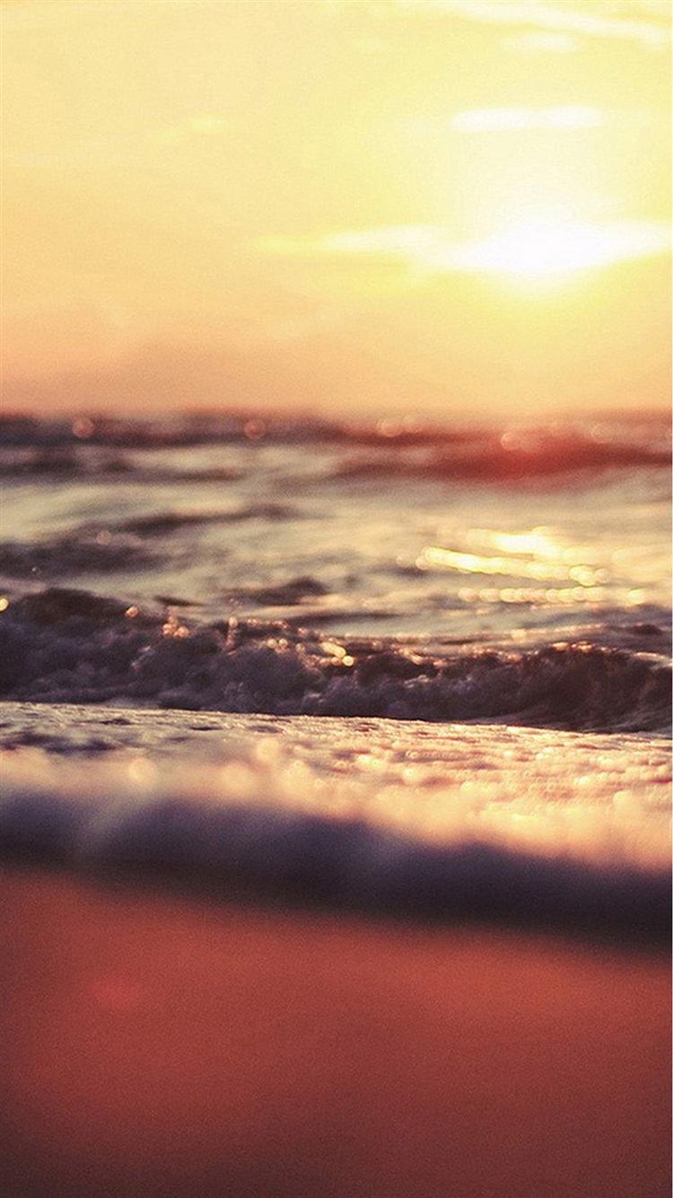 Beach Sunset iPhone Wallpaper HD