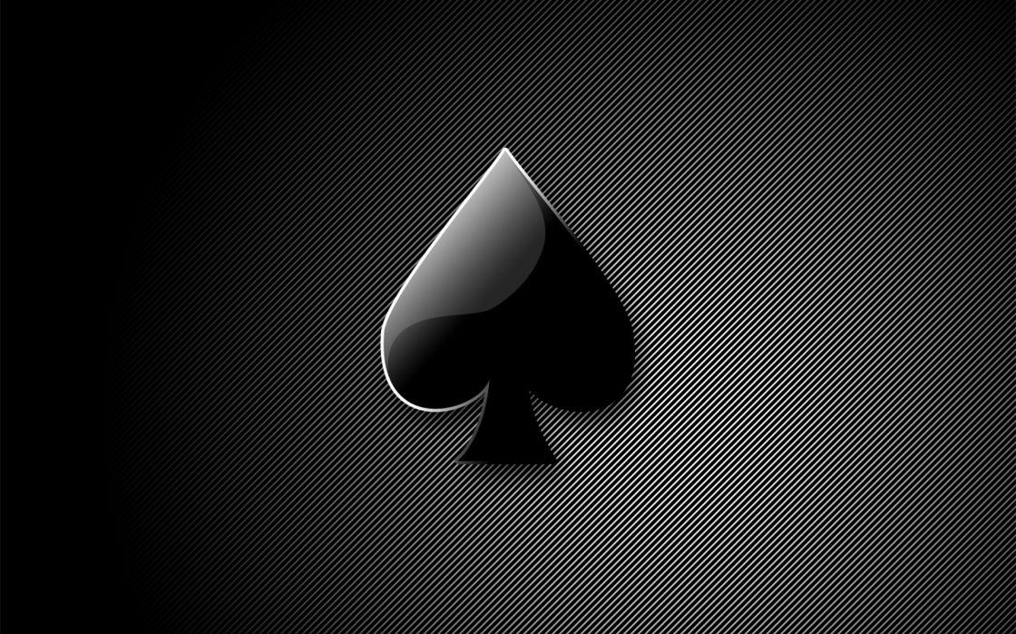 Cards Black Ace Spade Maverick Wallpaper