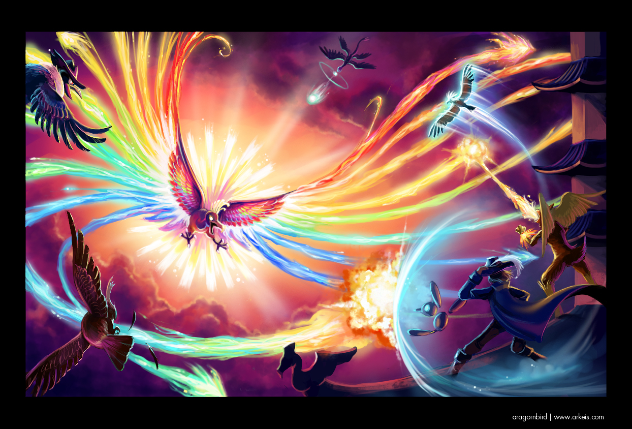 Vs Ho Oh And The Sacred Fire By Arkeis Pokemon