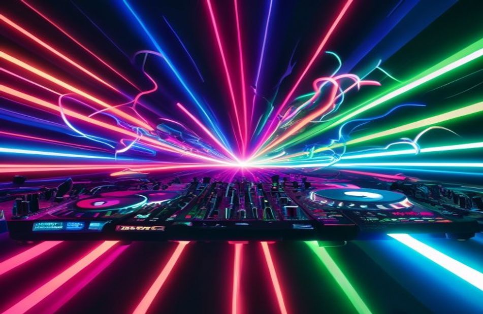 Led Dj Lights Wallpaper