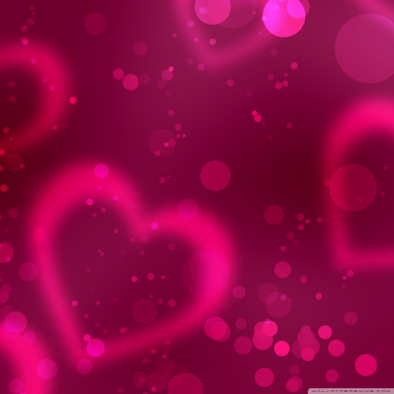 Pink Theme Wallpaper Valentines Day iPad Background