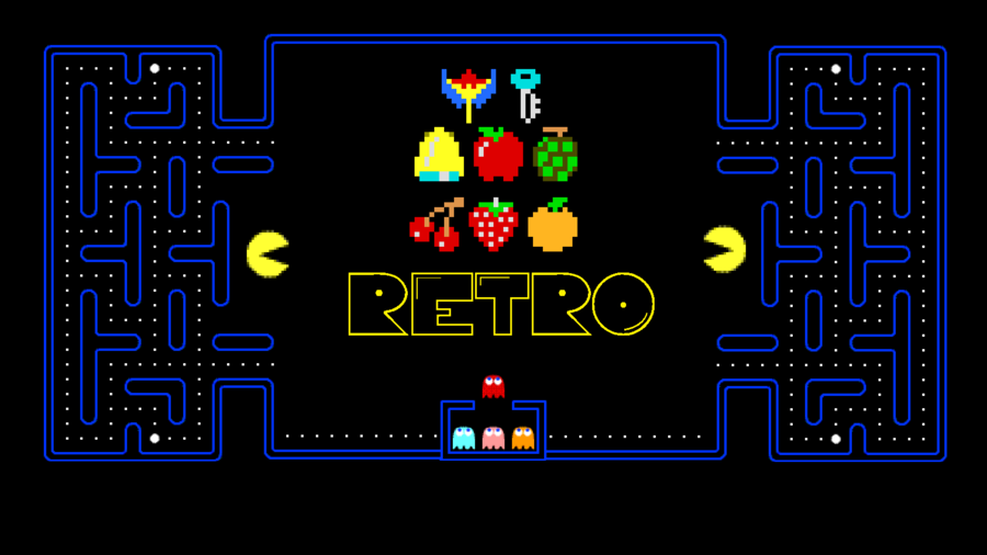 Pac Man Wallpaper by RetroPhil on
