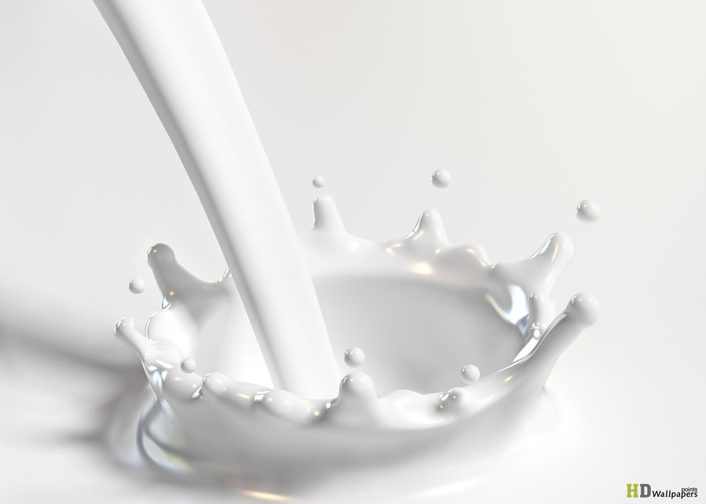 Large Milk Wallpaper Background Image