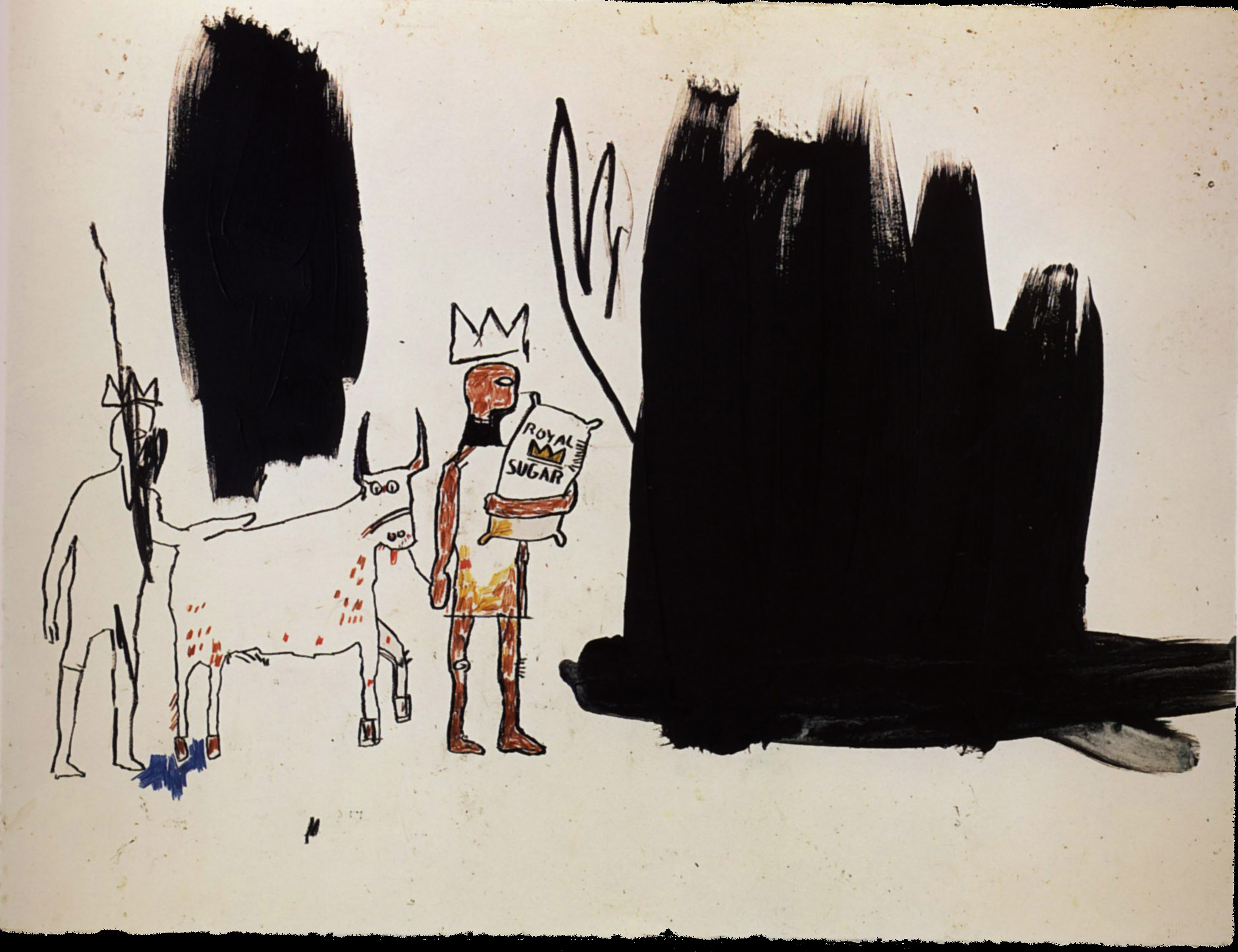Jean Michel Basquiat Wallpaper Crown Top HD Image For