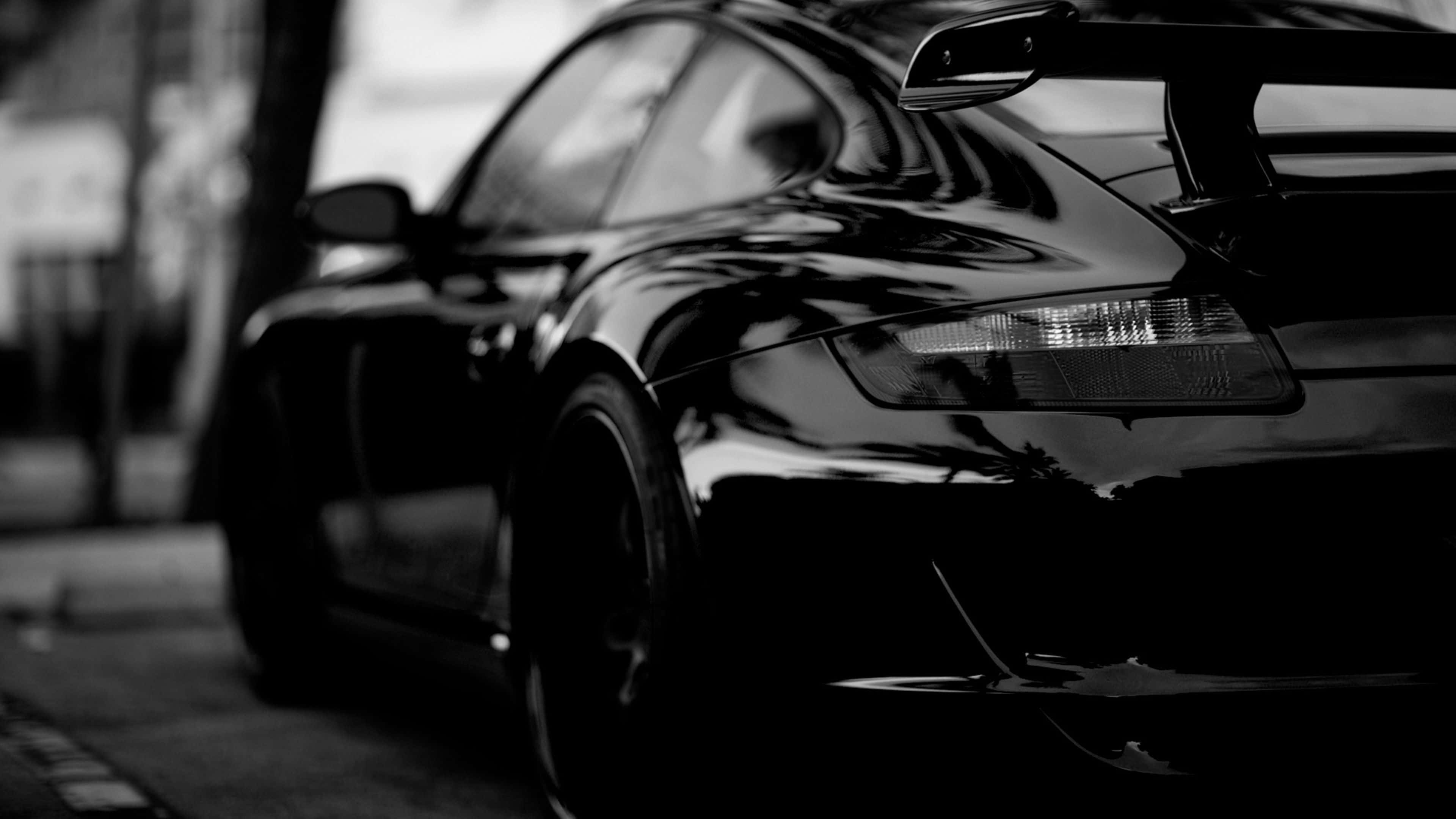 Black Car 4k Wallpaper
