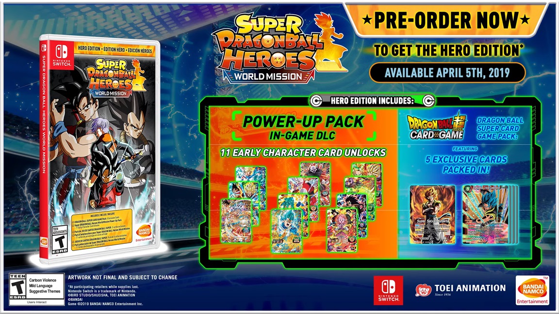 Super Dragon Ball Heroes World Mission To Launch With Hero
