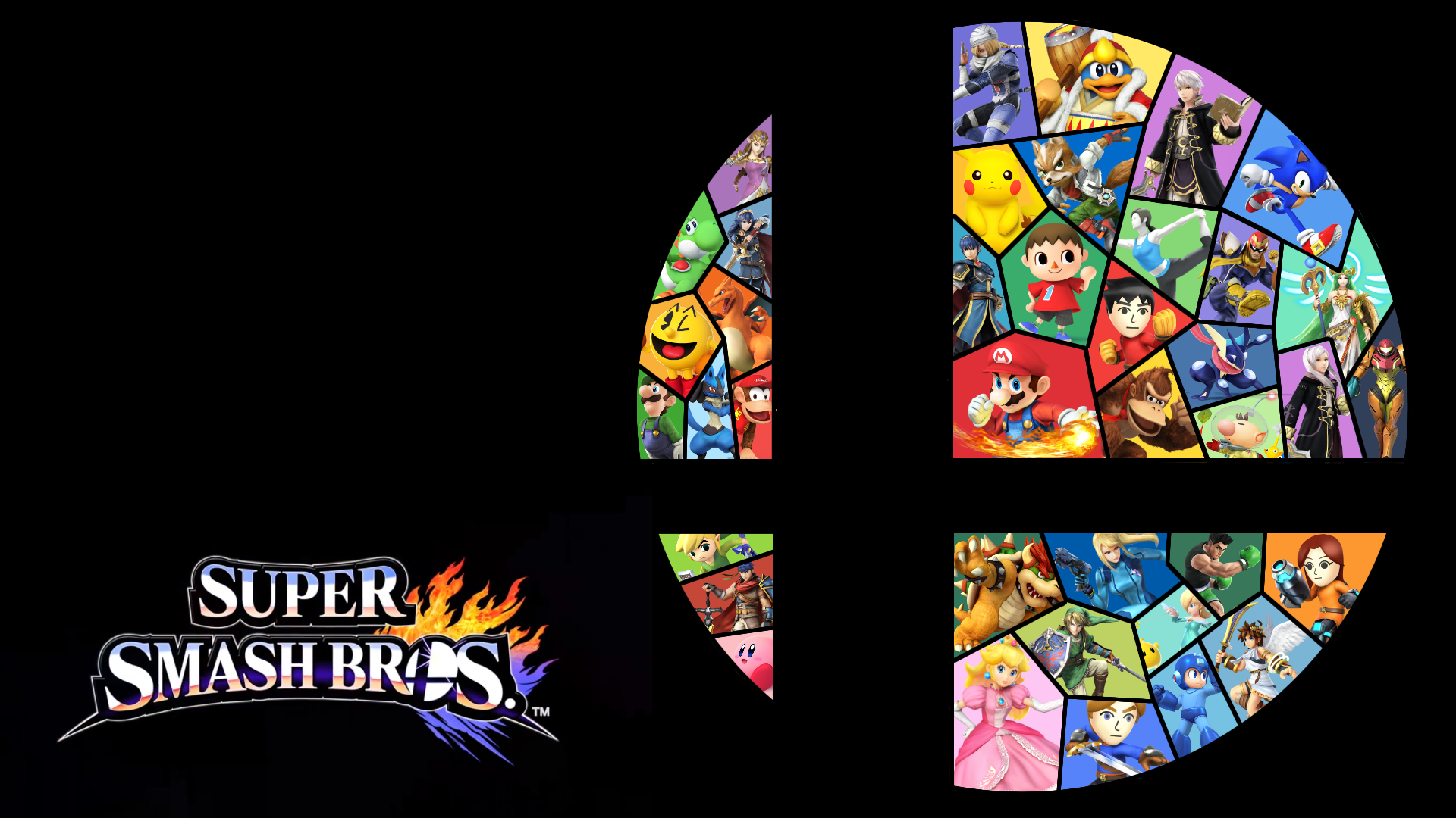 Here Is My Updated Ssb4 Wallpaper Mobile In Ments Smashbros