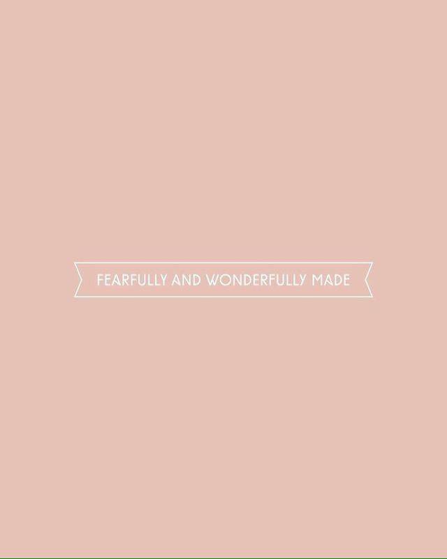 Godly Wallpaper Fearfully And Wonderfully Made