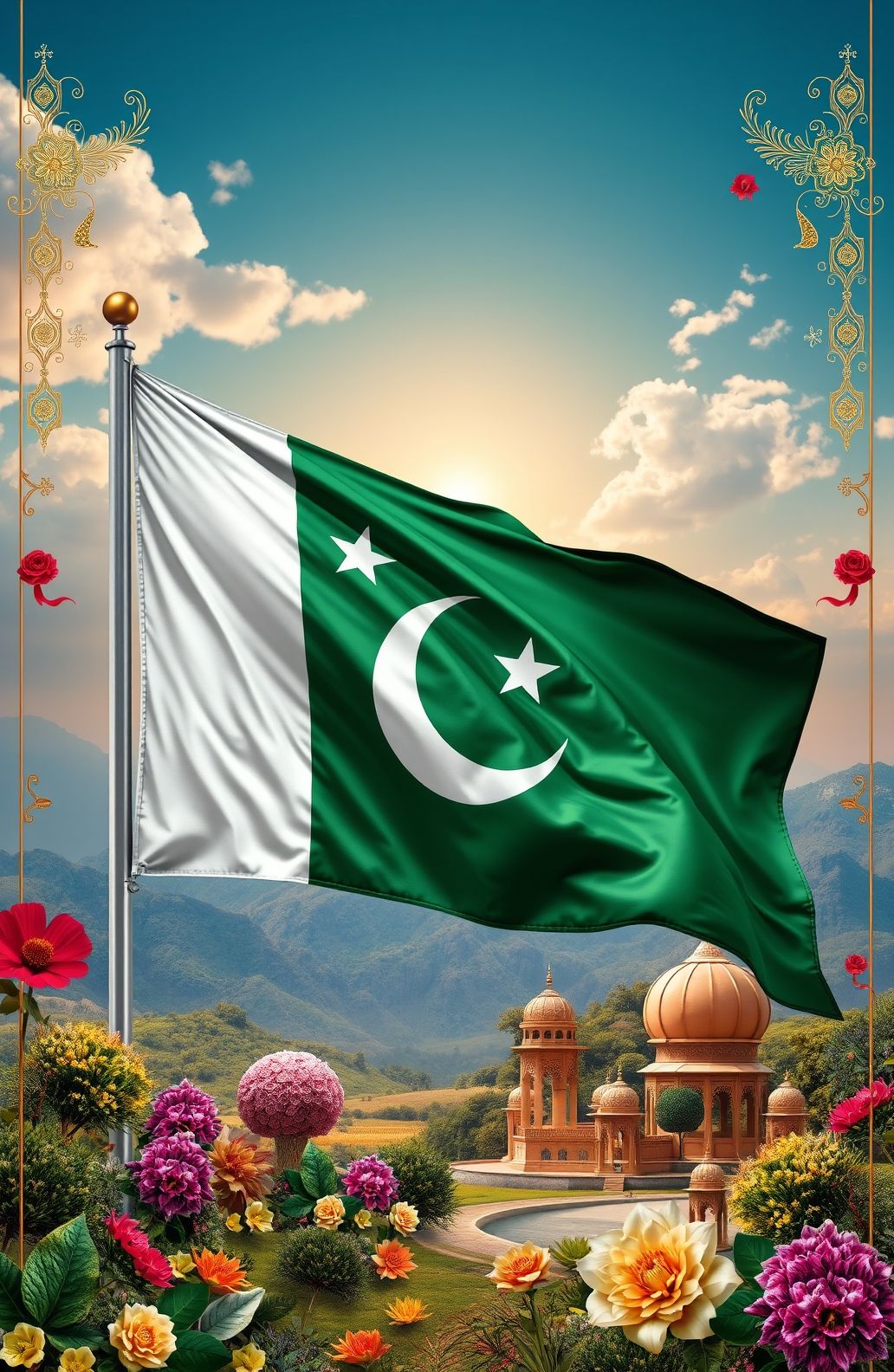Pakistan Flag Wallpaper HD