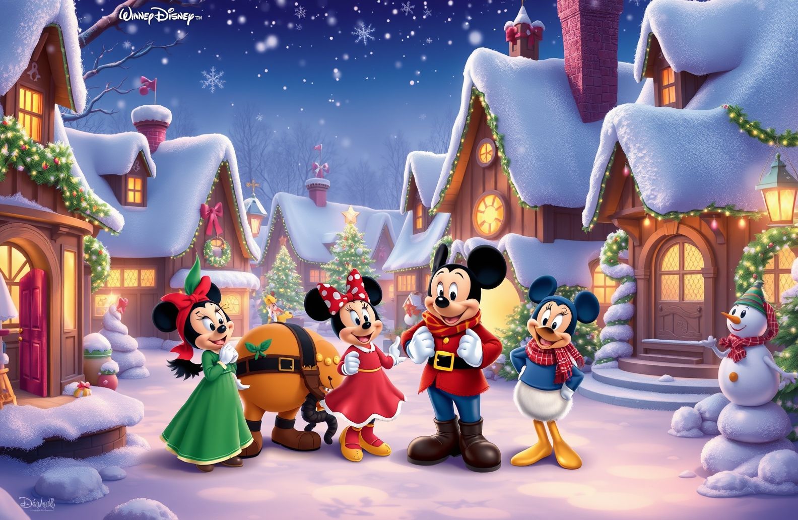 Disney Christmas Wallpaper