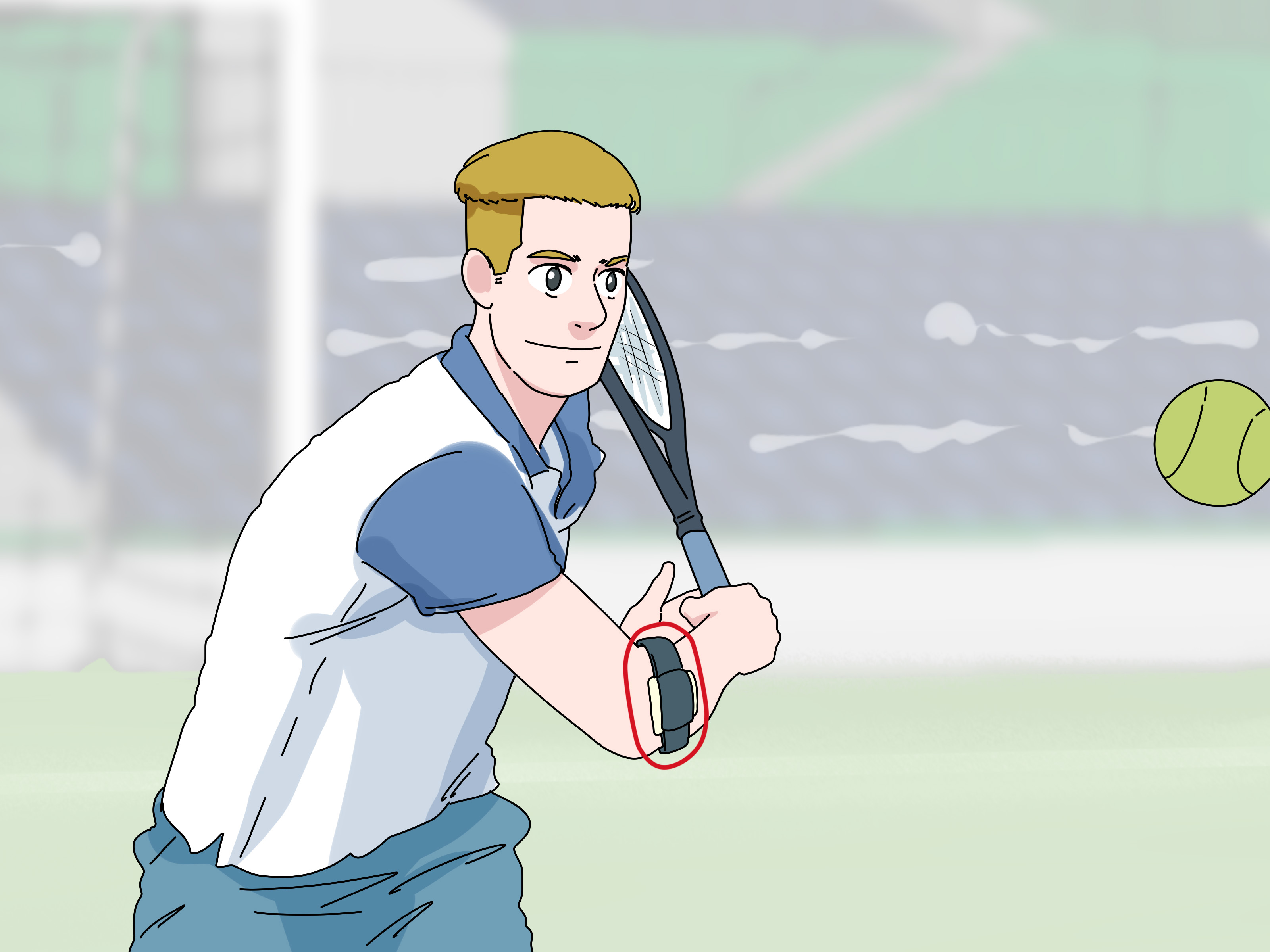 How To Wear A Tennis Elbow Brace Steps With Pictures