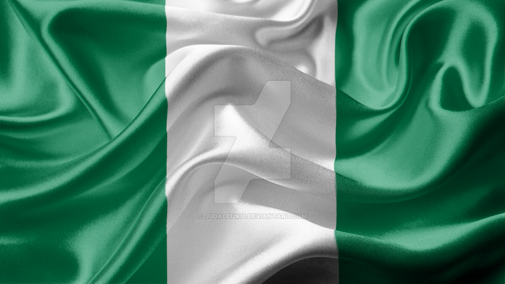 Federal Republic Of Nigeria Realistic Flag By Judalei2k11 On