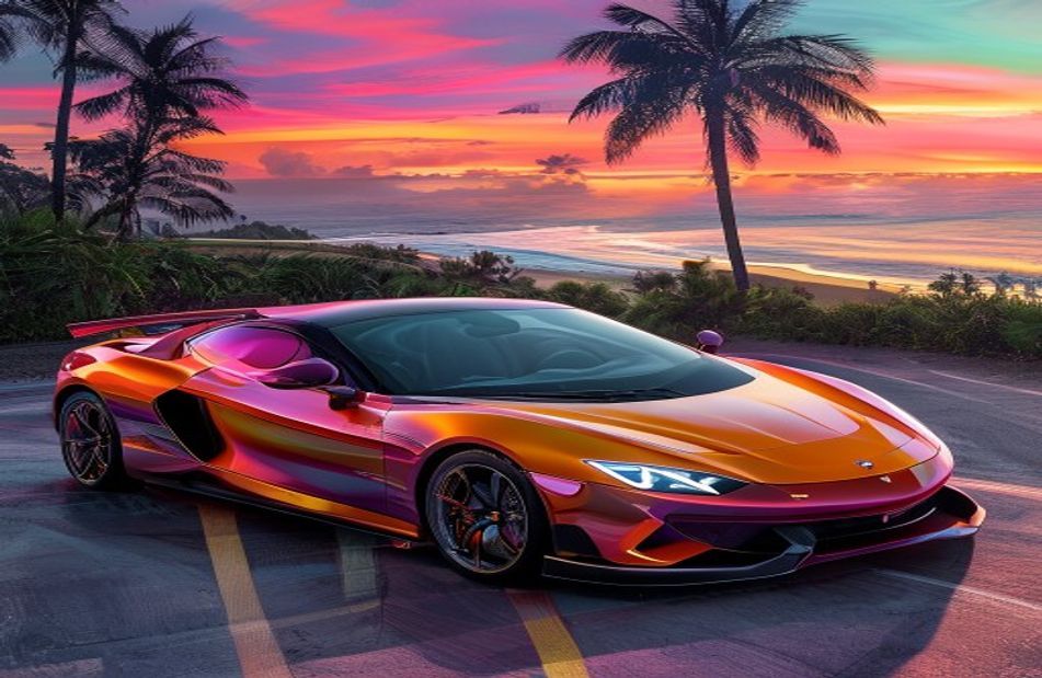 Exotic Car Background