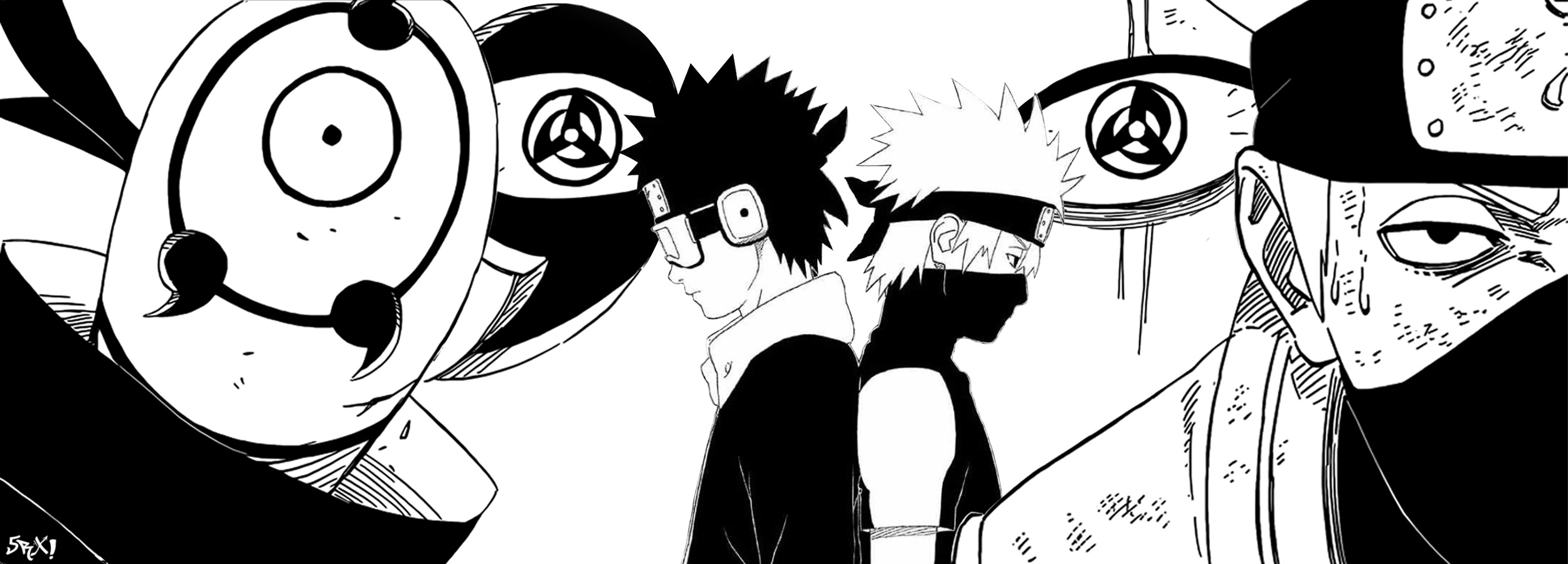 Kakashi And Obito By 5rx