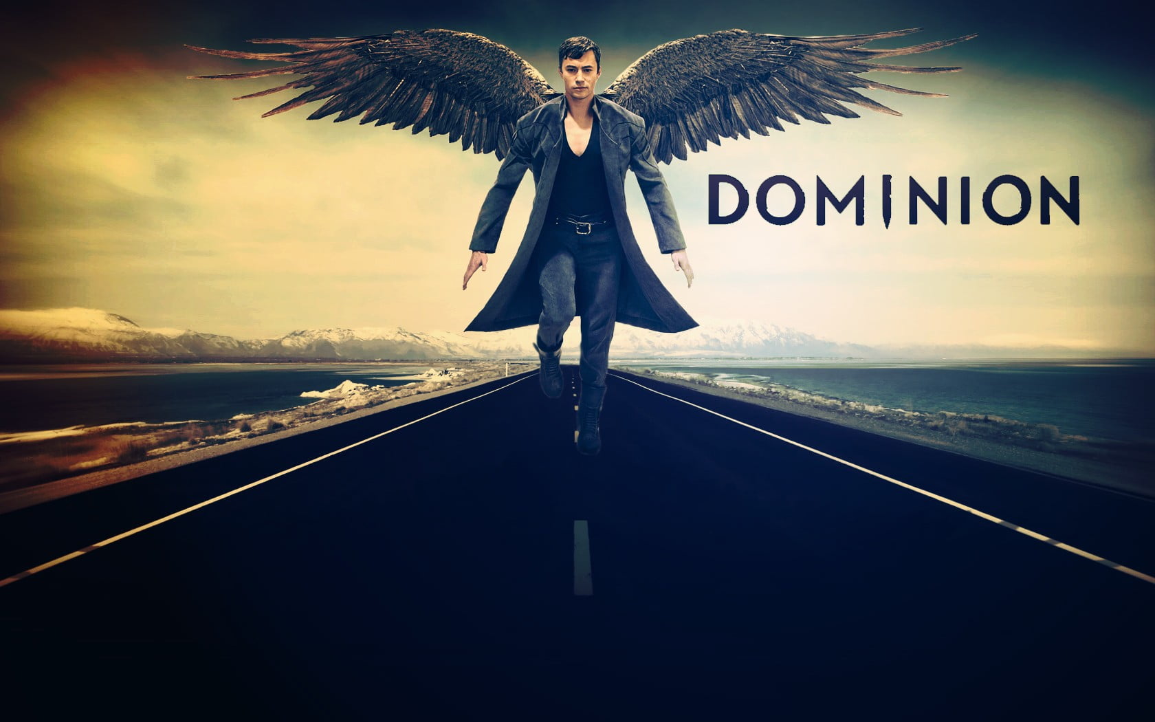 Dominion Digital Wallpaper Tv Fantasy Art Angel Road HD