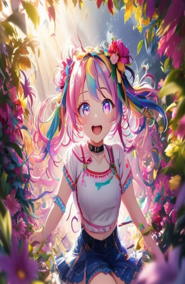Cute Anime Girls HD Wallpaper