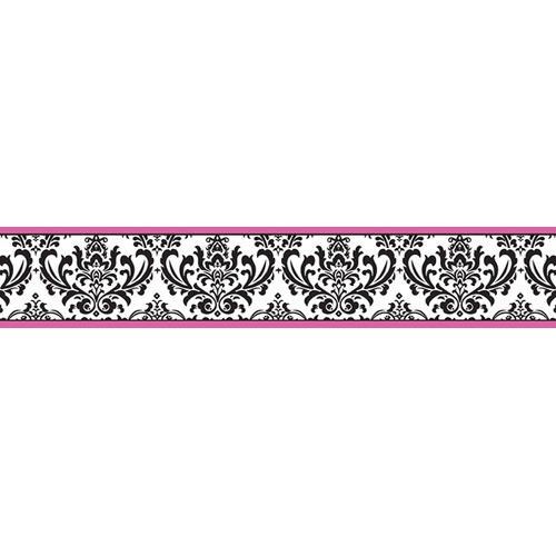 pink wallpaper web Black And Pink Wallpaper Border