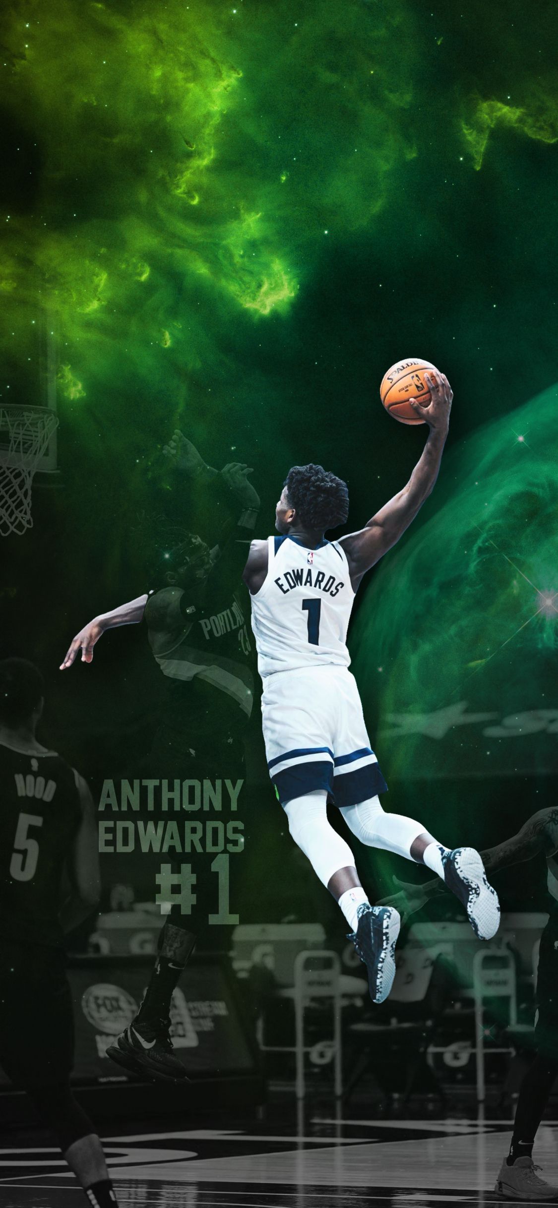 Anthony Edwards Minnesota Timberwolves Background