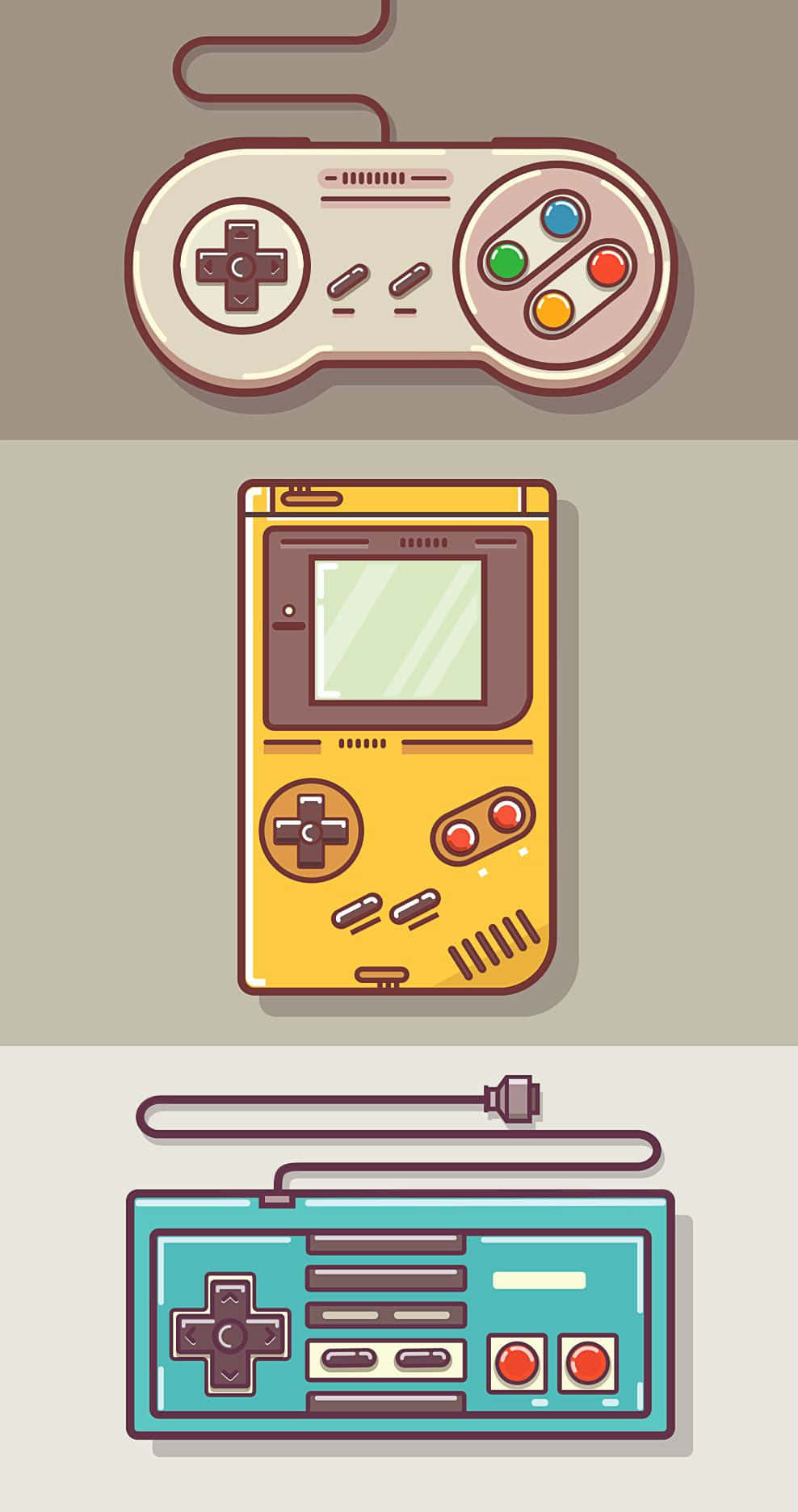 Game Console Emulators Wallpaper
