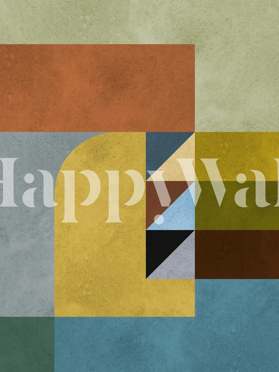 Colorful Abstract Geometric Wallpaper