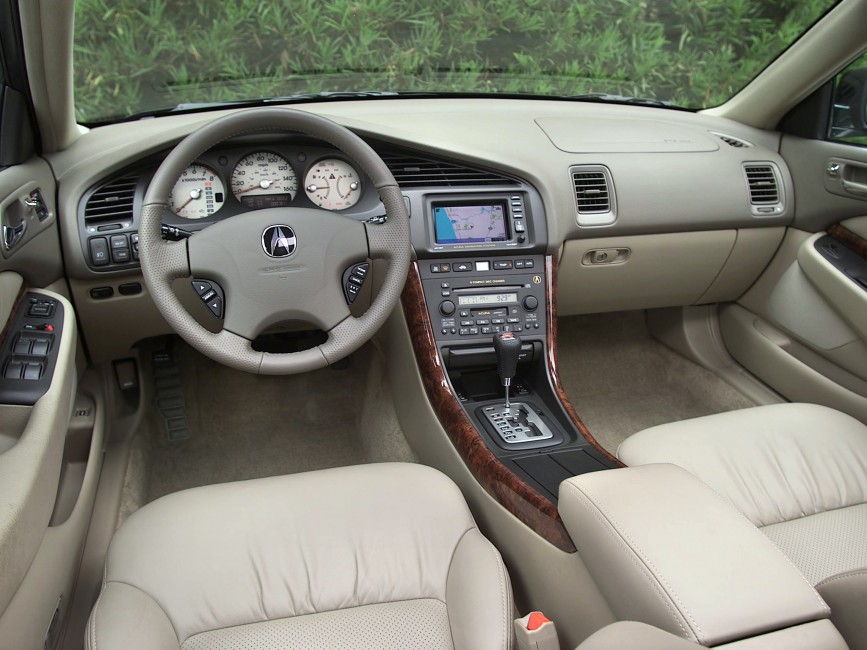 Acura Tl Interior Salon Steering Wheel Speedometer