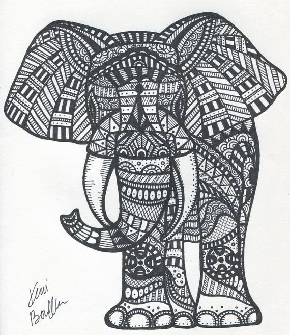 Tribal Elephant By