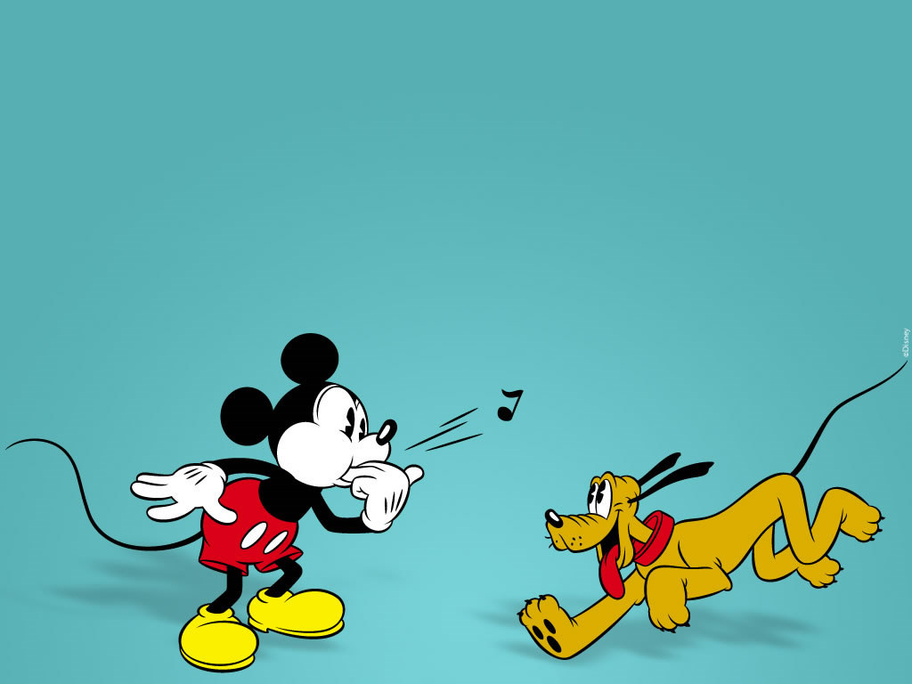 My Wallpaper Cartoons Mickey And Pluto
