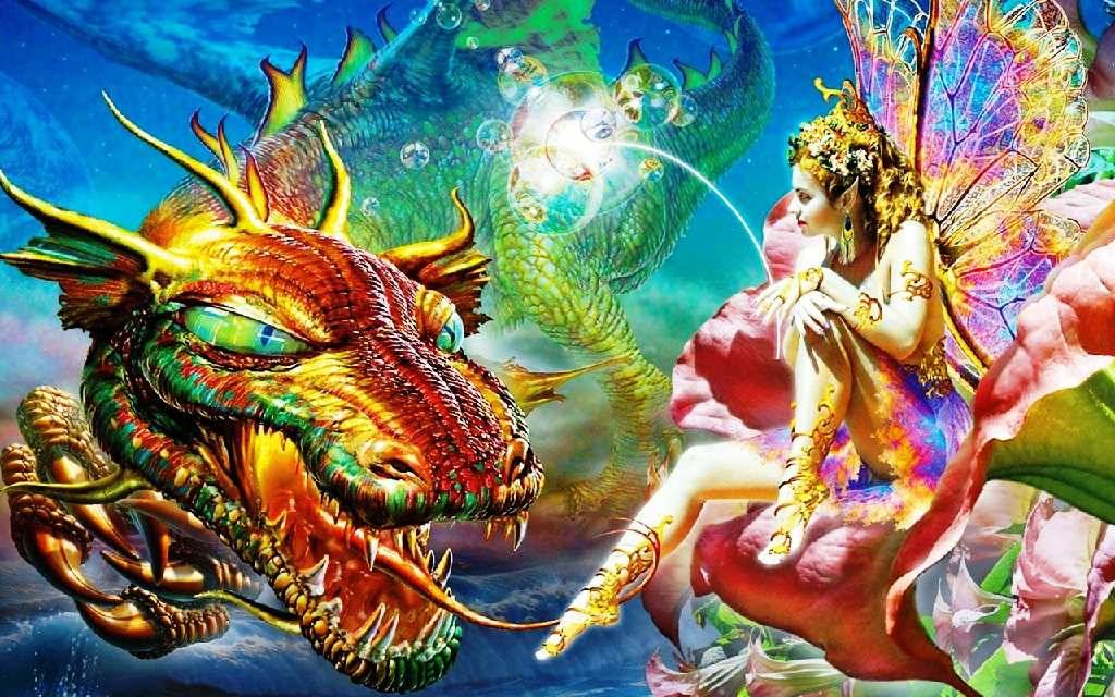 Fairy Dragon Wallpaper Indian Dragons