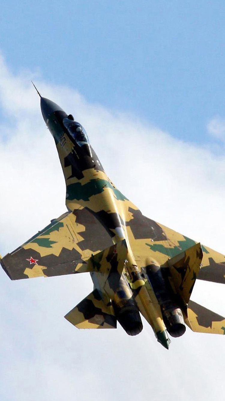 Fighter Aircraft Jets Russian Sukhoi Su