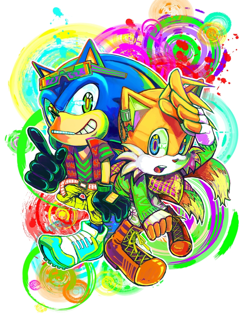 Friendship Sonic Colors Video Games HD Desktop Wallpaper
