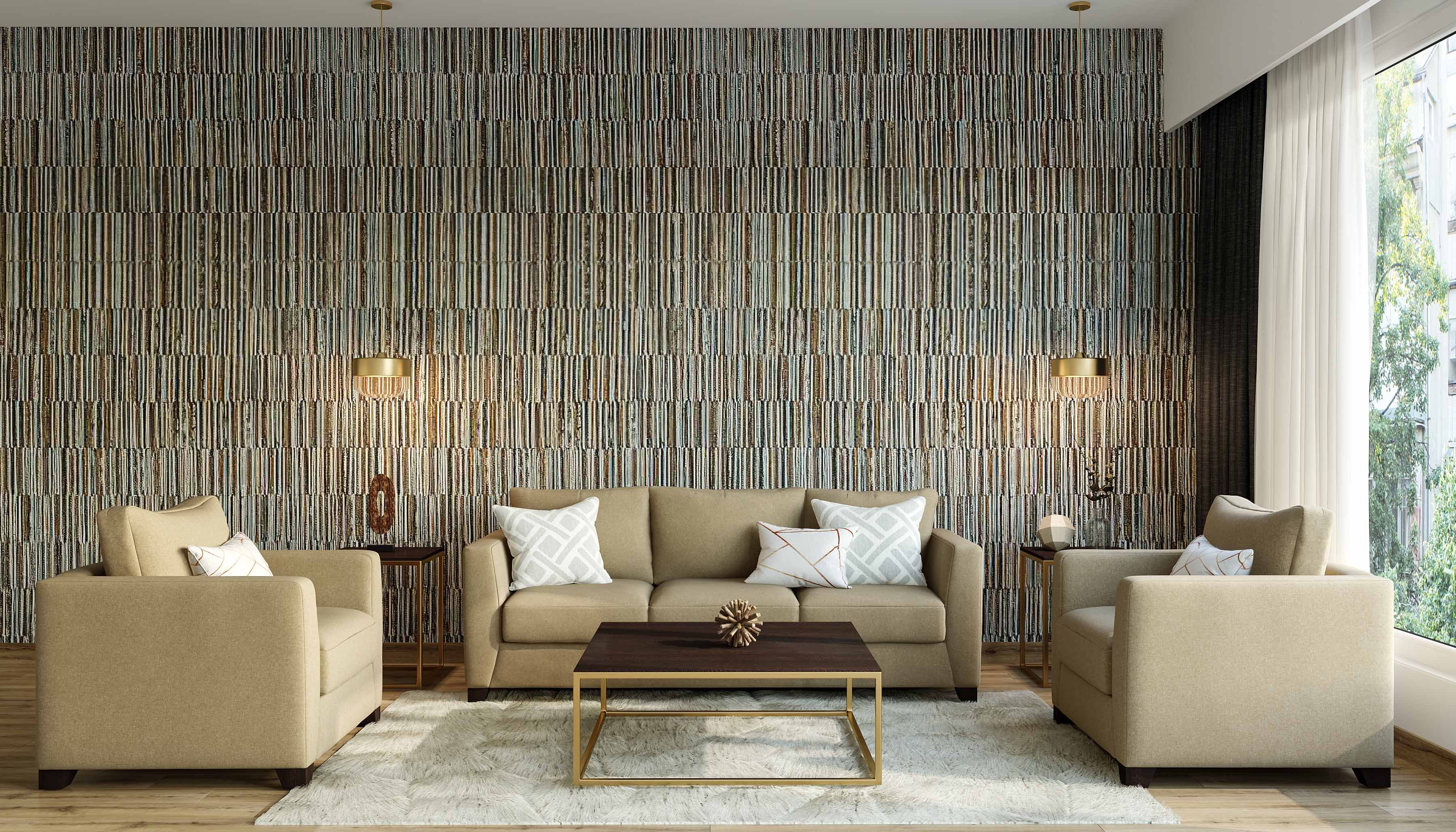 Living Room Wallpaper Design