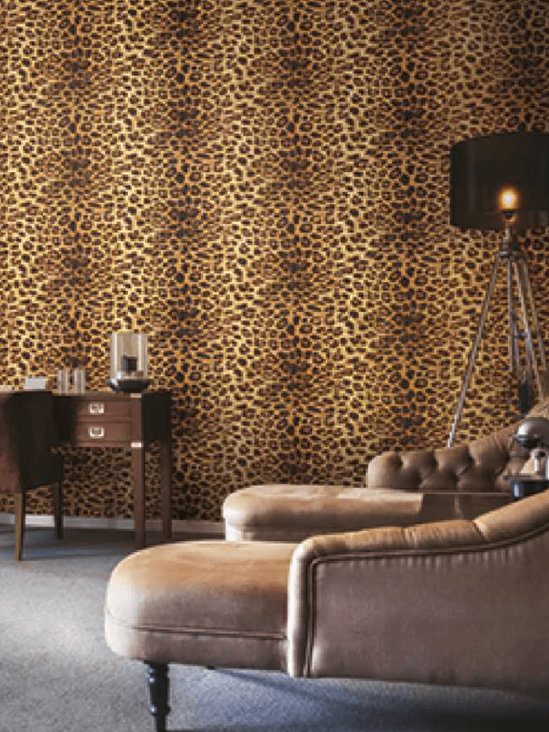 Black And White Animal Print Wallpaper
